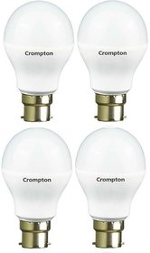 Crompton 9-Watt B22 Base LED Bulb (Pack of 4, Cool Day Light)