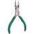 Plier Rosary Chain Nose With Cutter Stainless Steel 5 inch (127 mm) Green For Jewellery Making, Model Making