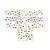 Cocco Berry - New Born Baby / Infant wear Jabla - Pack of 3 - Multicolour