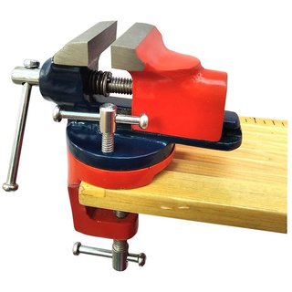                       Table Vice Clamp Type Revolving 50 mm (2 inch) Cast Iron Professional Table Baby Vice Clamp Type Revolving                                              