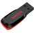 SanDisk Cruzer Blade SDCZ50-128G-I35 USB 2.0 128GB Pen Drive (Red and Black)