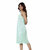 Nivcy Women Satin Nighty (Light Green)