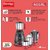 Prestige Regal 41384 750 Juicer Mixer Grinder (4 Jars, Red and Black)