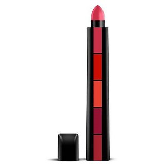                       Lustrous Beauty 5 in 1 Fab Lipstick Multicolor  Shade A                                              