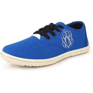 Buy Kzaara Canvas Shoes For Men (Navy 