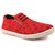 Kzaara Slip On Sneakers For Men (Red)