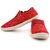 Kzaara Slip On Sneakers For Men (Red)