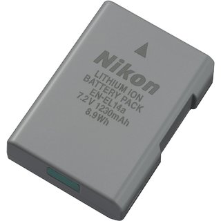 NIKON EN-EL 14a Rechargeable Battery For Nikon COOLPIX P7000 D3100 D3200 D5100 camera