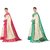 KSUT Multicolor Printed With Blouse Saree