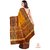 Vijaybhai Patolwala Yellow  Brown Fancy Patola Saree - Single Weave Saree