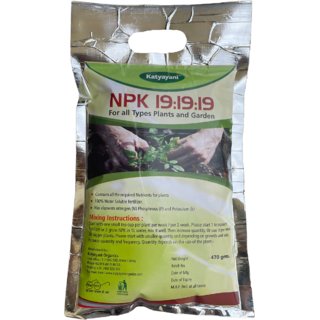 Katyayani NPK 19 19 19 100 Water Soluble for all Plants Garden Hydroponics