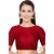 Vijaybhai Patolawala Red with ZariChecks Figure Motifs Patola Saree - Single Weave