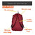 Sun Purse 3004 Ranger Mini Red Backpack