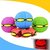 EXCLUSIVE 2021 Magic Flying Saucer Ball Deformation UFO Ball with LED Light,Flying Discs Toy ,Soccer Toys (Multicolor)