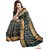 Vijaybhai Patolawala Dark Green with ZariChecks Motifs Patola Saree - Single Weave
