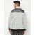 Glito Solid Grey Fashionable Sweatshirt With Side Pocket For Men