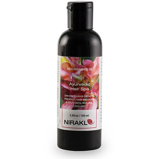 Nirakle NeeliBringadi Hair Oil, Herbal Hair Spa
