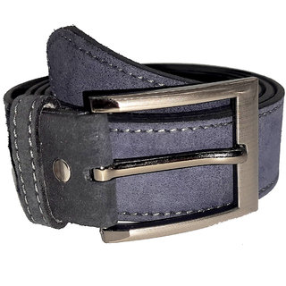                       Exotique Men's Blue Casual Leather Belt  (BM0117BL)                                              