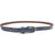 Exotique Snake Print Blue Casual Leather Belt For Women (BW0031BL)