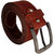 Exotique Men's Red Casual Leather Belt  (BM0006RD)