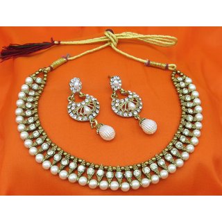 Traditional Pearl Drop Neacklace set Traditional Pearl Drop Neacklace set
