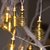 Golden String Lights for Festival and Home Decoration (15LEDs, 4 meters)