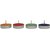 Coloured T Lite Candles for Christmas (PACK OF 50) - LAMBOSTO