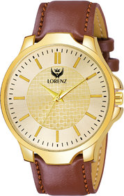 Lorenz Golden Dial Mens Watch  Watch for Boys- 305K