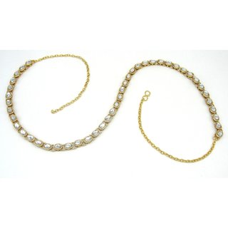                      oval shape white nice design waist belt                                              