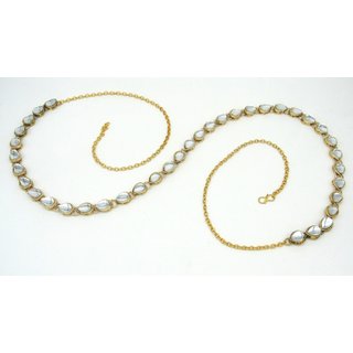 Tilak design white kundan waist belt Tilak design white kundan waist belt