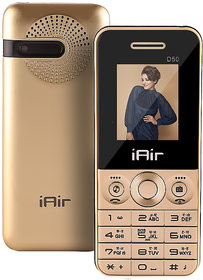 IAIR 2G Dual Sim 1.7 inch Display, 32 MB Storage, 0.8 MP Camera, VGA Video Recording, FM GSM Feature Phone D50 New