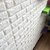 BTH 3D Wall Sticker Brick Pattern Size 70x77cms