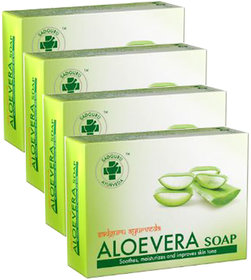 Sadguru Ayu rveda Aloevera Soap 75gm Pack Of 4