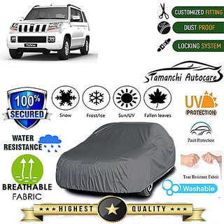 Tamanchi Autocare Mahindra TUV300 Plus Facelift Grey Tamanchi Autocare Mahindra TUV300 Plus Facelift Grey