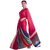 Roop Sundari Sarees Women Red Crepe Satin Silk Digital Printed With Blouse New Arrivals Latest Designer 2021 Party Wear