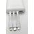 Smartplay SVA1015 White Colour New 18w 5-in-1 Original 1000mah qi  WIRE Charging  Fast Charger