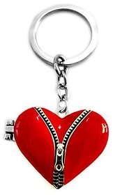 Mocomo Stylish Heart Zip Key Chain