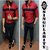 Singularity Black Stripped Red Designer Shirt For Men