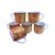 Royale Pack of 6 Bone China Royal Tea Cafe coffee cup and tea cup set of 6  (Multicolor)