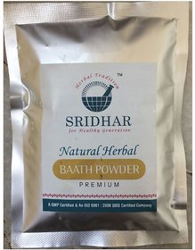 SRIDHAR Natural Herbal Bath Powder-Premium NALUGU/SUNNIPINDI 400 Grams (Pack of 04  X 100 Grams)