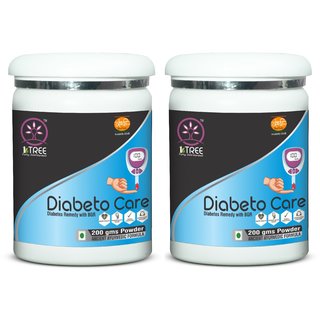                       Vringra Diabetic Care Powder - Madhumeh Medicine - Diabetic Medicine- Diabetic Powder 200gm (Pack of 2)                                              
