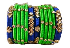 Mayank's silk thread bangle set