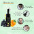 Zovesty Natural Care Glowing Activated Charcoal And Vitamin C Foaming Silicon Cleanser Brush Face Wash -105ml
