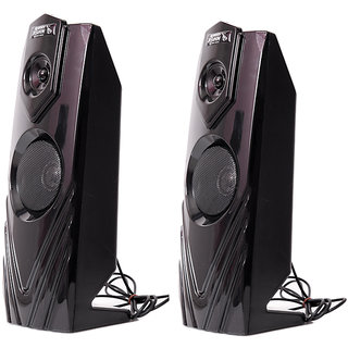 Barry John SB044 Multimedia Speaker 10W 4 Ohm(Each) Home Audio Speaker (Pack of 2) AC 10 W Tower Speaker