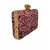 Boga Box Shaped Stylish Shimmery Clutch for Women (206511157)