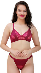 U-Light Sona Bridal Bra & Panty Set  (Size Bust 28-30 IN & waist 28-30 IN)