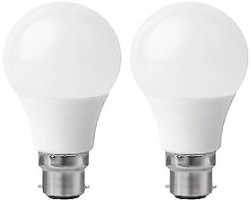 Standard LED Bulb Pack of 2 (White) by Easygokart (7W)