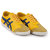 FAUSTO Men's Yellow Lace Up Trendy Sneakers
