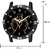 Islamic Design Round Numeric Dial Latest Fashion Attractive Black Silicon Strap Stylish Wrist Watch for Kids & Boys