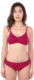U-Light Rakhi Bridal Bra & Panty Set  (Size Bust 28-30 IN & waist 28-30 IN)